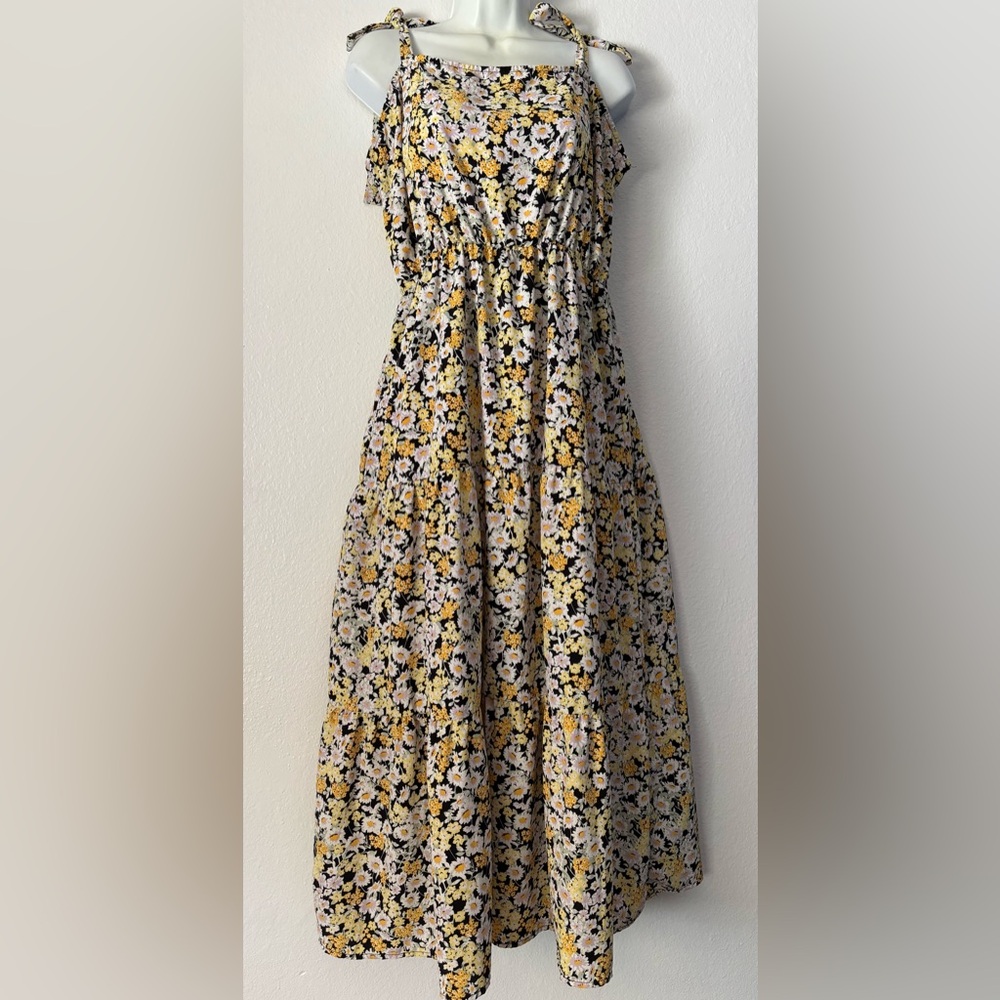 Sanctuary Cream Pleated Sundress with Spaghetti Straps Size XXL/EEG